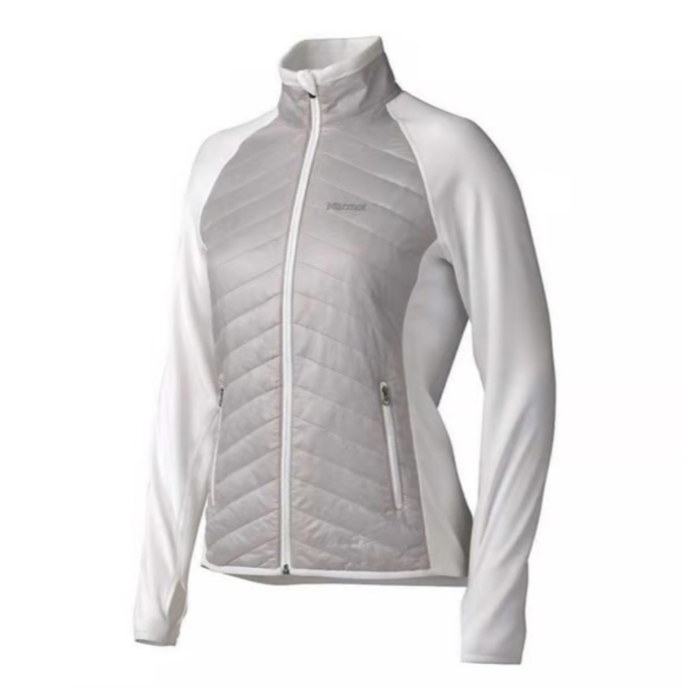 Marmot Variant Jacket White Grey Full Zip Medium